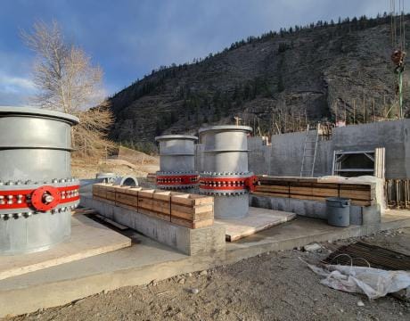 Low Head Siphon Construction August 2021