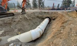 Low Head Siphon Construction August 2021