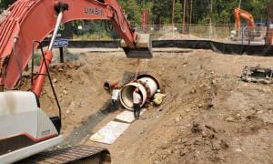 Low Head Siphon Construction August 2021