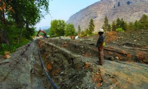 Low Head Siphon Construction August 2021