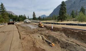 Low Head Siphon Construction August 2021