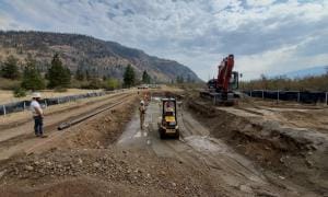 Low Head Siphon Construction August 2021