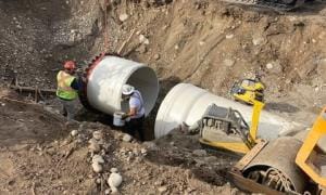 Low Head Siphon Construction August 2021