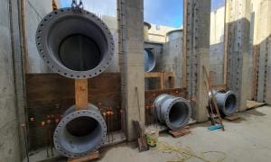 Low Head Siphon Construction