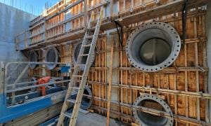 Low Head Siphon Construction August 2021