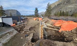 Low Head Siphon Construction August 2021