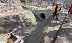 Gallagher Low Head Siphon Construction