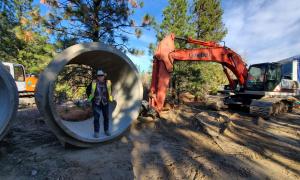 Gallagher Low Head Siphon Construction