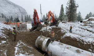 Gallagher Low Head Siphon Construction