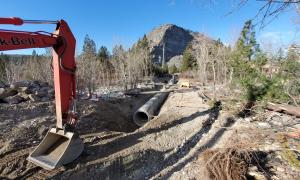 Gallagher Low Head Siphon Construction