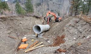 Gallagher Low Head Siphon Construction