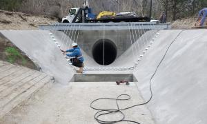 Gallagher Low Head Siphon Construction
