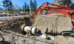 Gallagher Low Head Siphon Construction