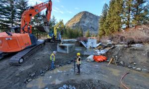 Gallagher Low Head Siphon Construction