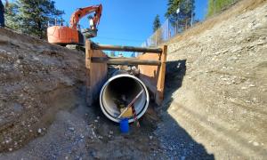 Gallagher Low Head Siphon Construction