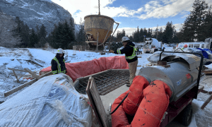 Low Head Siphon Construction