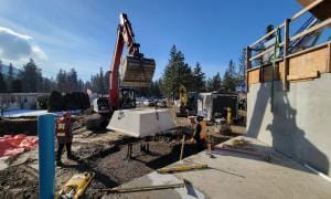 Low Head Siphon Construction