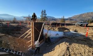 Low Head Siphon Construction