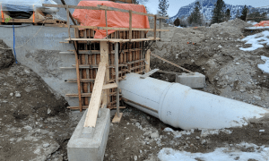 Low Head Siphon Construction