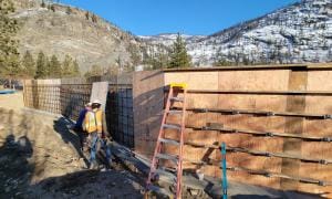 Low Head Siphon Construction