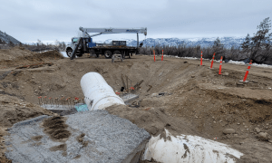 Low Head Siphon Construction