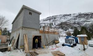 Low Head Siphon Construction
