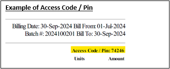 ub access code
