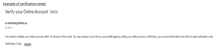 verify email
