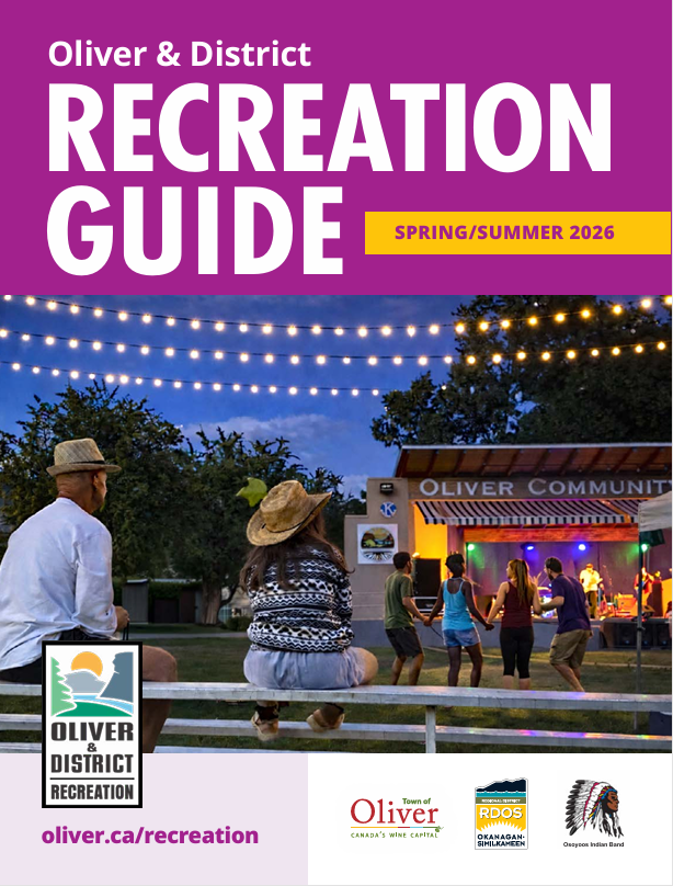 screenshot of the spring summer recreation guide cover
