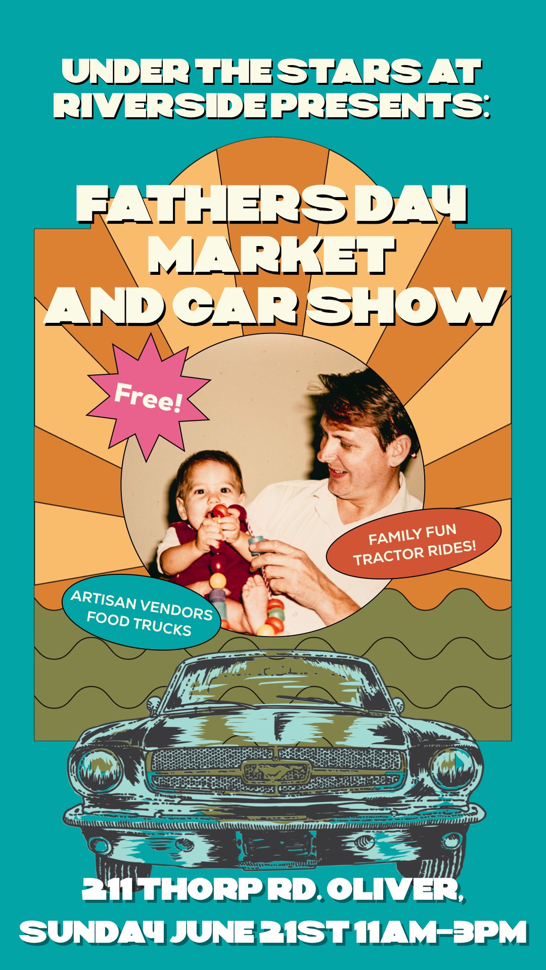 carshow and market 211 thorp road sunday june 21 11-3:00PM