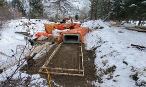 Gallagher Low Head Siphon Construction
