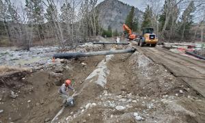 Gallagher Low Head Siphon Construction