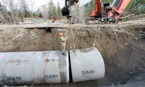 Gallagher Low Head Siphon Construction