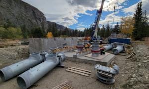 Low Head Siphon Construction August 2021