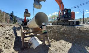 Gallagher Low Head Siphon Construction