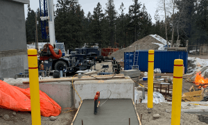 Low Head Siphon Construction
