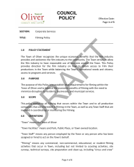 Draft Film Policy